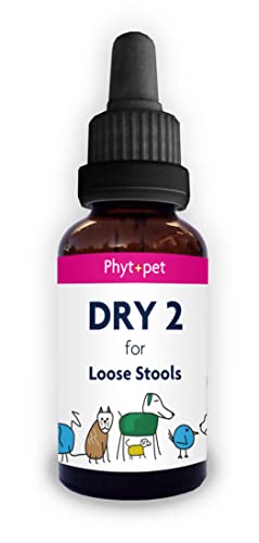 Phytopet Dry 2 | 100ml | 100% Natural Herb Supplement | Herbal Support for Diarrhoea, Loose Stools, and Irritable Bowel Syndrome | Ideal for Dogs, Cats, Birds, Horses, Pets |