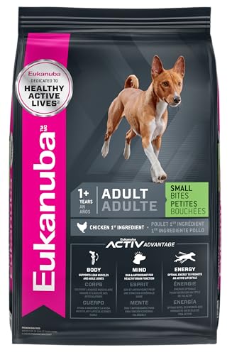 Eukanuba Adult Small Bites Dry Dog Food, 4.5 lb